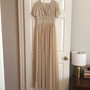 COPY - Anthropologie | BHLDN | Long, Cream Gown